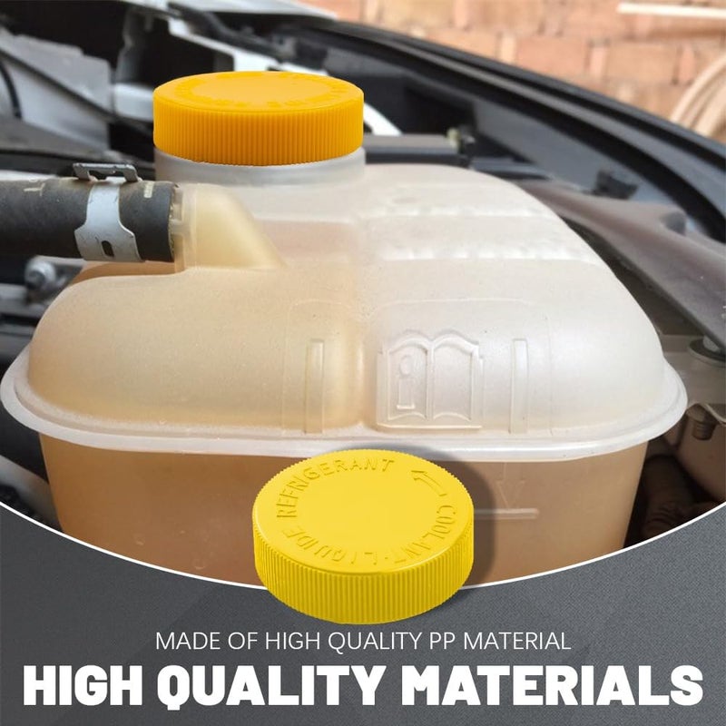 HEVLE 2PCS Coolant Reservoir Cap, Engine Radiator Coolant Overflow Antifreeze Reservoir Tank Cap, 21712-79900 Coolant Water Tank Reservoir Cap Compatible with Nissan Infiniti Murano Quest EX35 FX37 G37 - Image 3